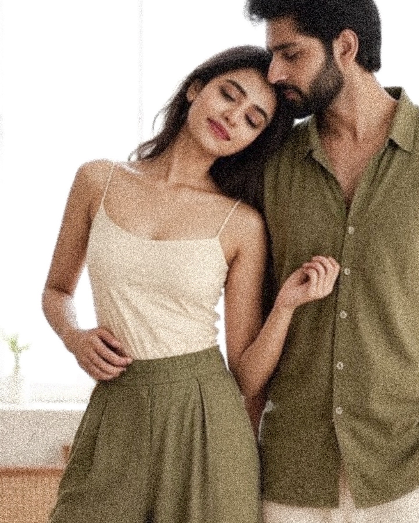 Photography-themed couple portraits